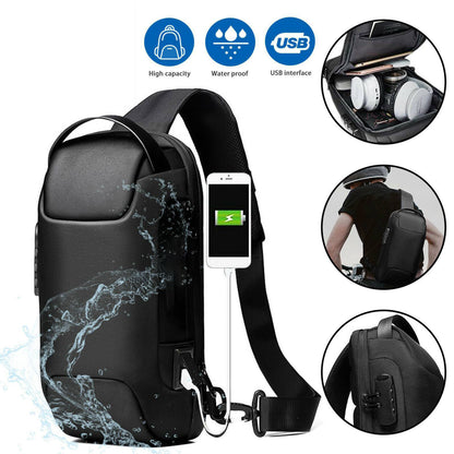 Sac/bandouillière USB anti-vol
