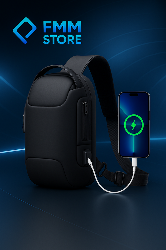 Sac/bandouillière USB anti-vol