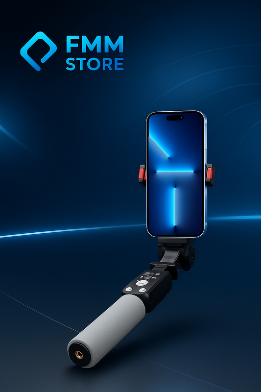 Panoramic PTZ 360-degree Rotating Bluetooth Electric Selfie Stick
